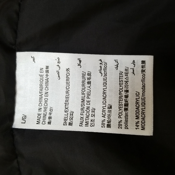 Macy's Kids Epic Threads Girls Black Faux Fur White Star … - Picture 6 of 17